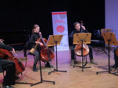 Cello-Ensembles bei Musikschule der Hansestadt Lüneburg